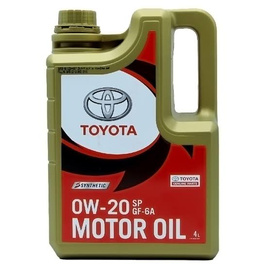 Toyota Genuine 0W-20 Engine Oil 4L